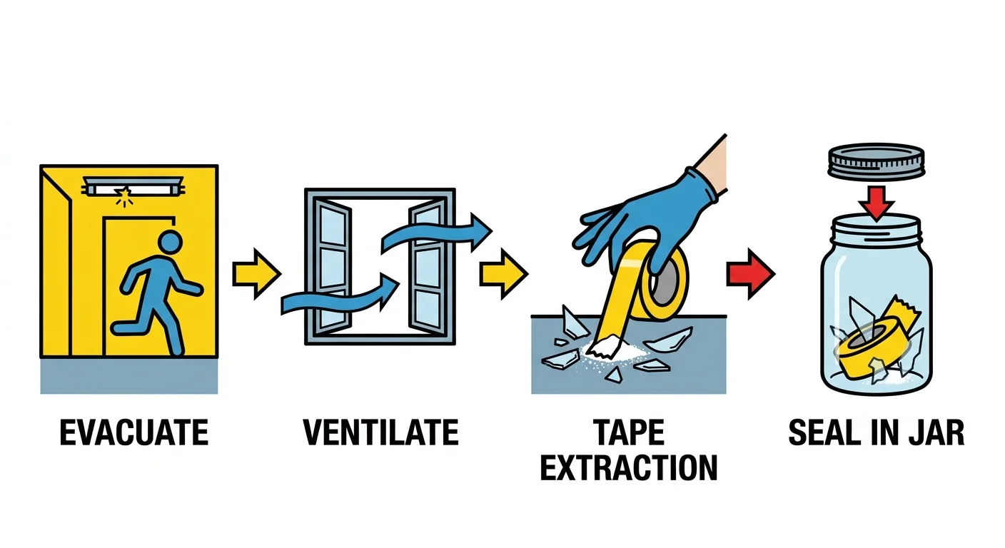 HAZMAT Remediation: Emergency Broken Tube Protocol
