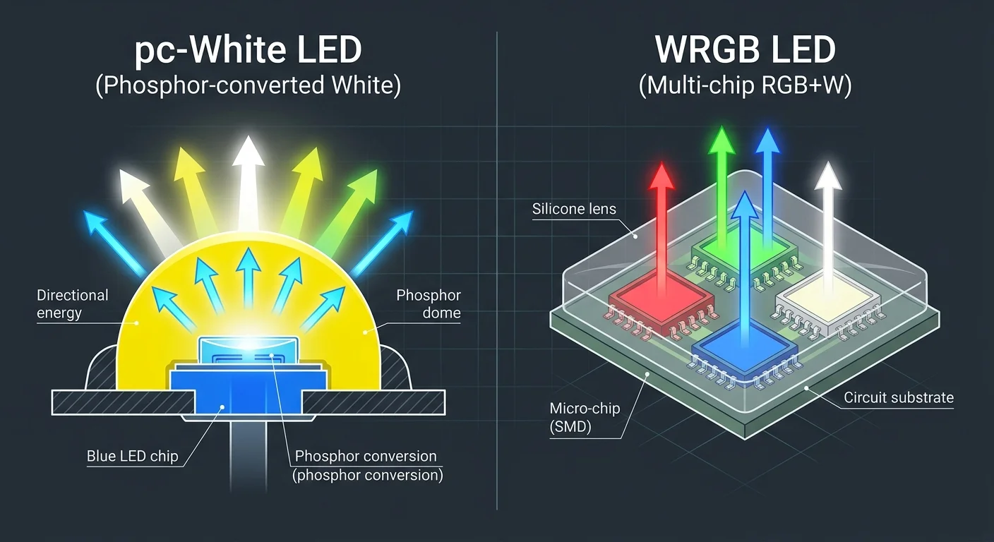Practical Application & Equipment Comparison: Topologies of Modern LEDs